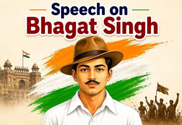Speech on Bhagat Singh