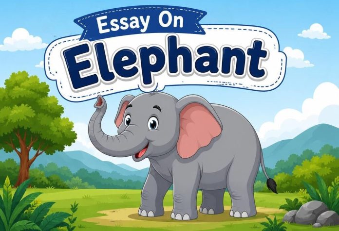 Essay On Elephant For Children And Students