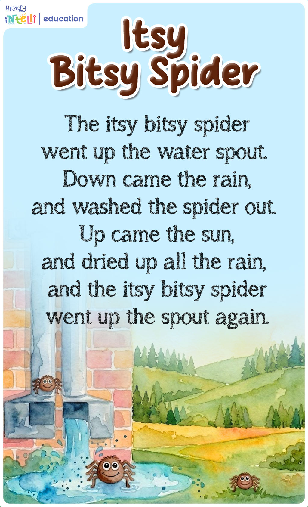 Itsy Bitsy Spider Rhyme Itsy Bitsy Spider Rhyme