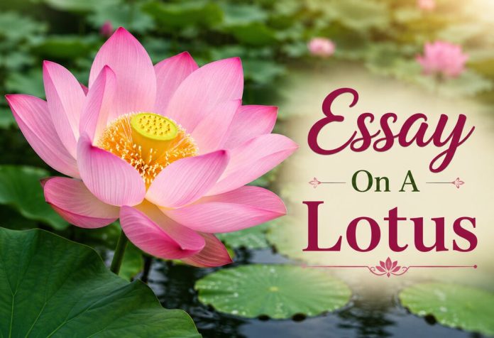 Essay On Lotus Flower