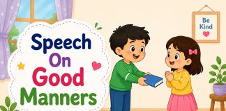 Speech On Good Manners