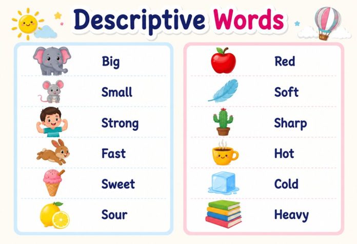 Descriptive Words