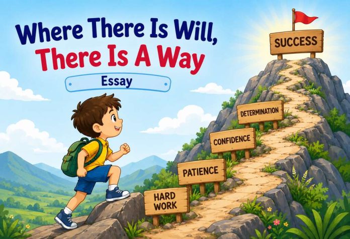 Where There is a Will, There is a Way Essay