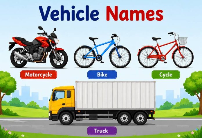 Vehicle Names