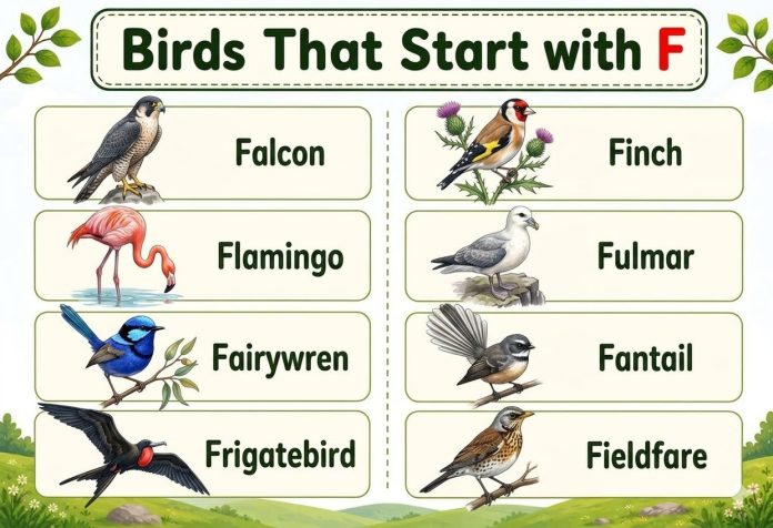 Birds That Start with F