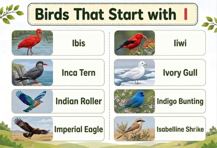 Birds That Start with I
