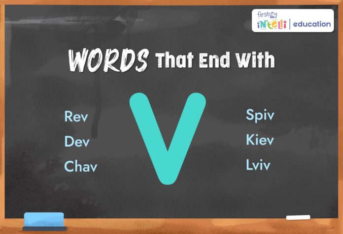 Words That End with V