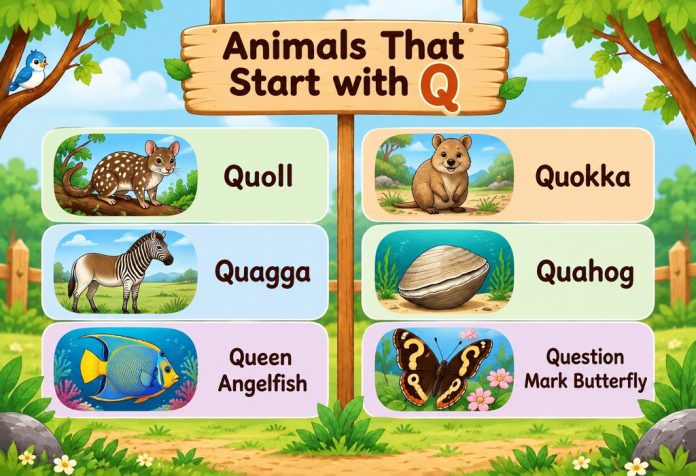 Animals That Start with Q