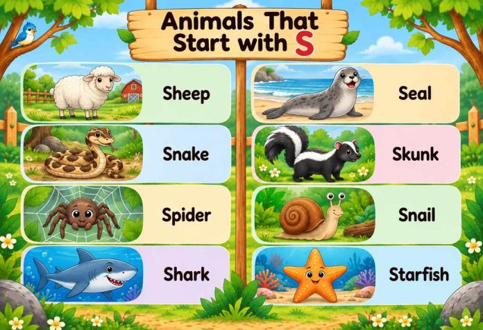 Animals That Start with S