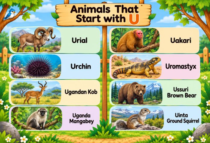 Animals That Start with U
