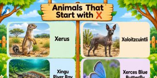 Animals That Start with X