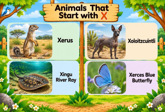 Animals That Start with X