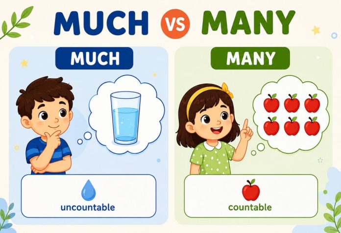 Much Vs. Many