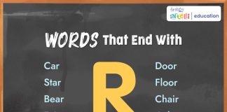 Words That End with R