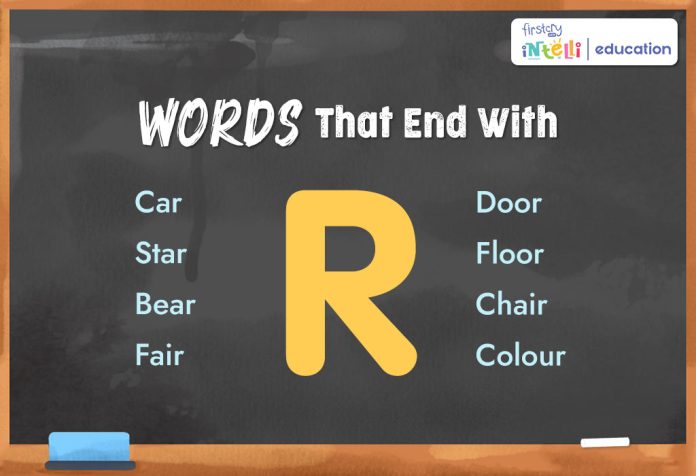 Words That End with R