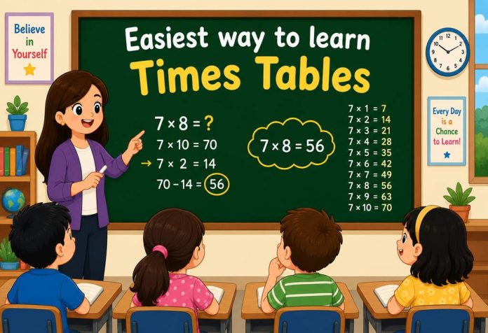 How To Teach The Times Table