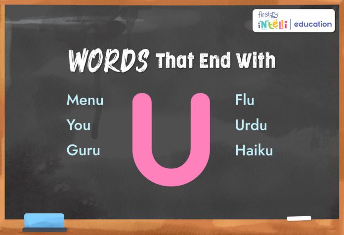 Words That End with U