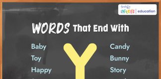 Words That End with Y