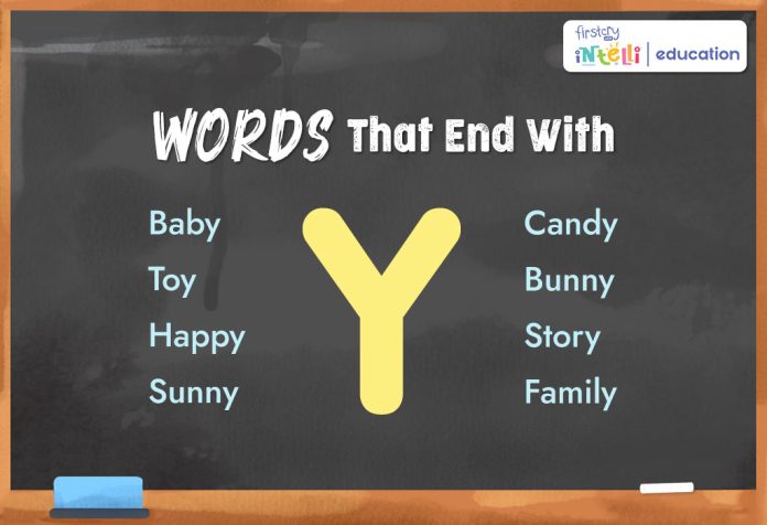 Words That End with Y