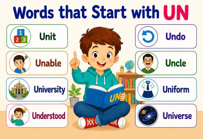 Words That Start with Un