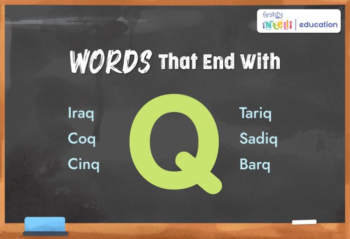 Words That End with Q