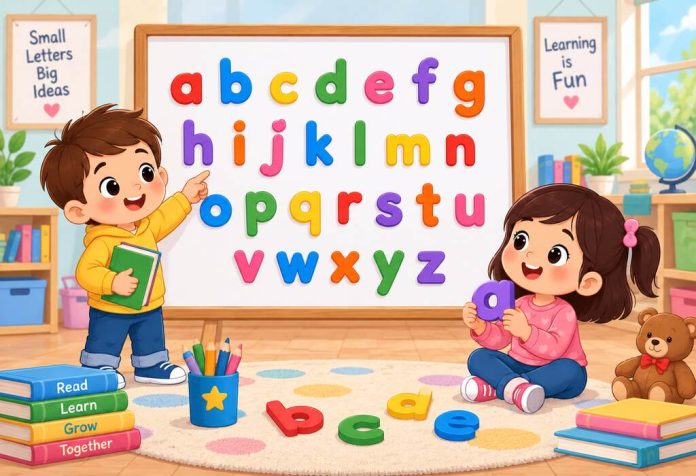 Lowercase Letters For Kids