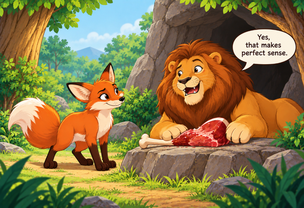 Fox Clever trick Fox Clever trick