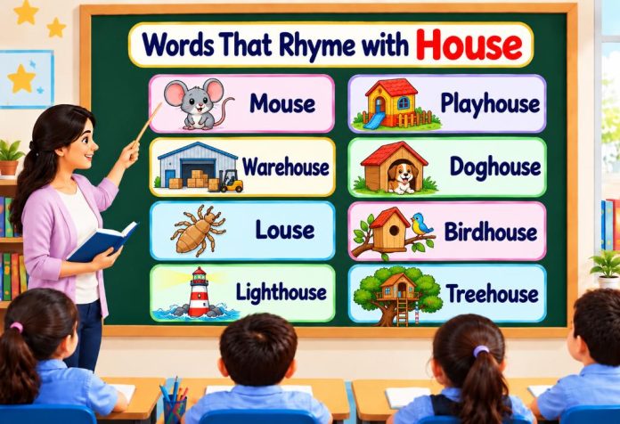 Words That Rhyme with House