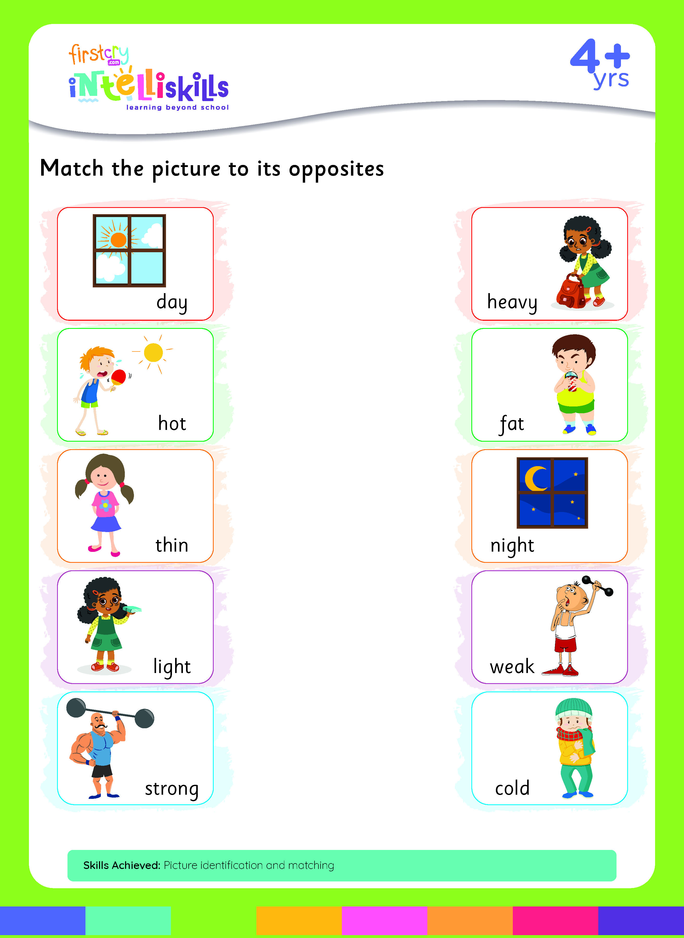 Match one to its many Free & Printables Worksheet at FirstCry Intelli