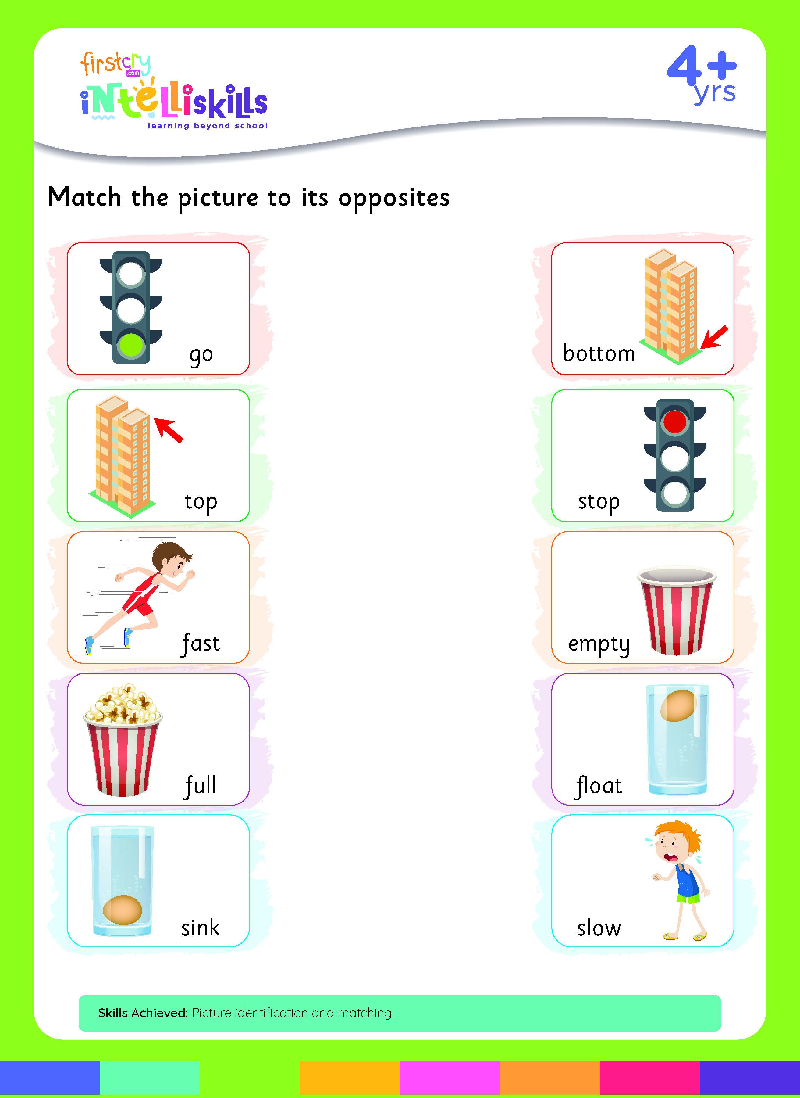 Match one to its many Free & Printables Worksheet at FirstCry Intelli