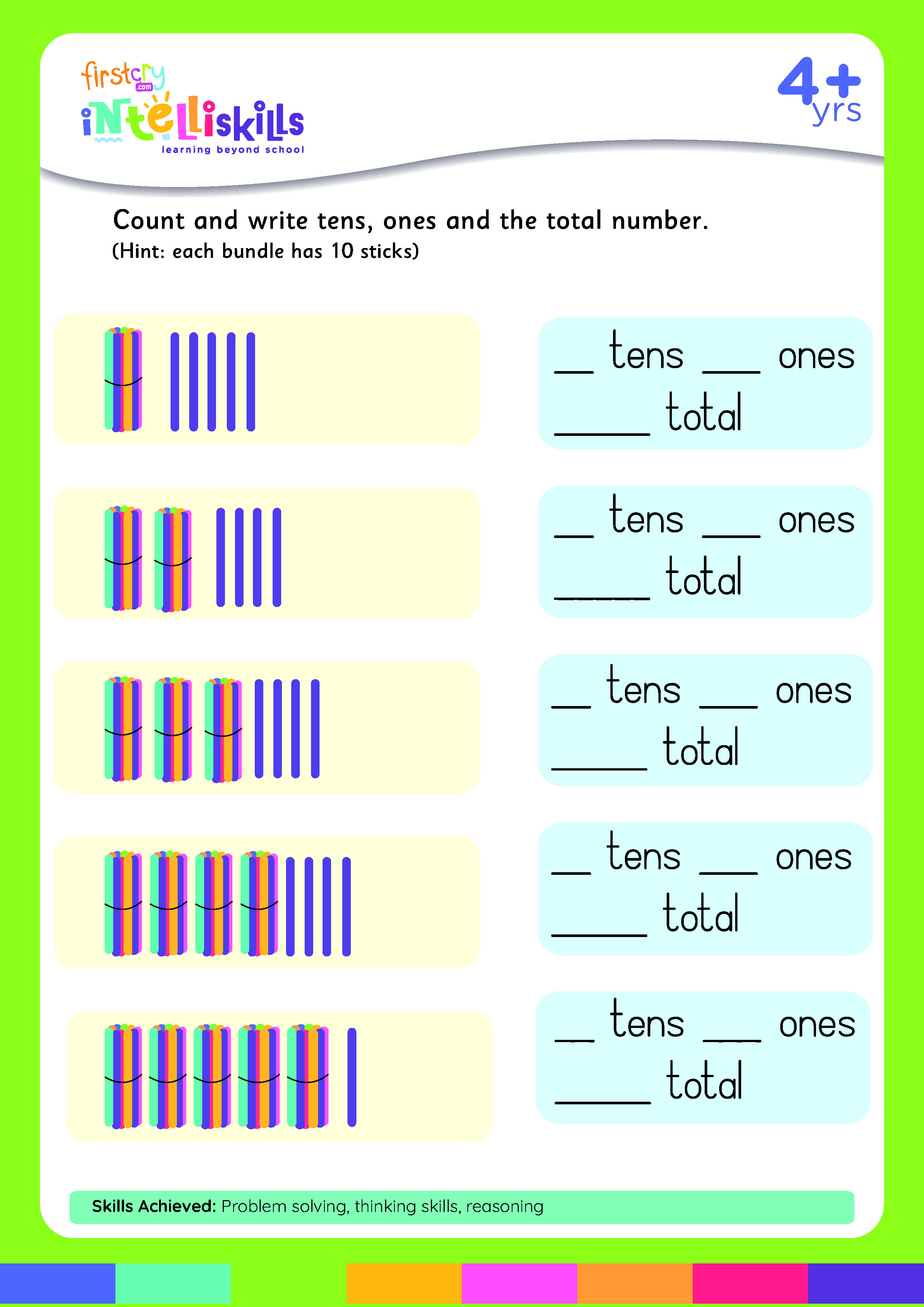 problem solving tens and ones