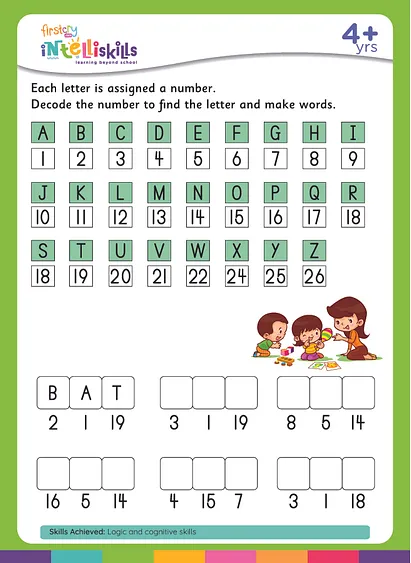 FirstCry Intelli Worksheets.
