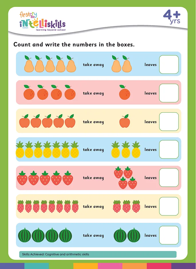 FirstCry Intelli Worksheets.