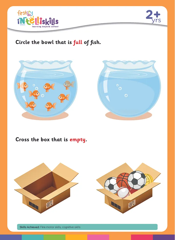 FirstCry Intelli Worksheets.