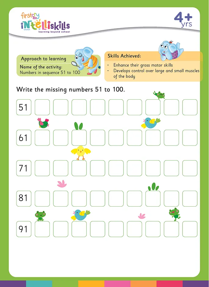 FirstCry Intelli Worksheets.