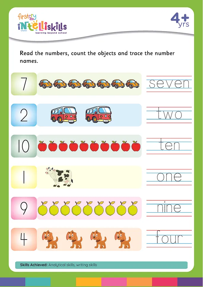 FirstCry Intelli Worksheets.