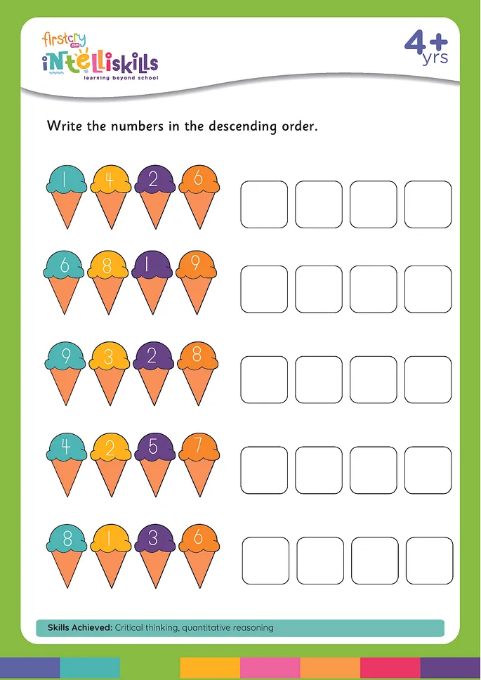 FirstCry Intelli Worksheets.